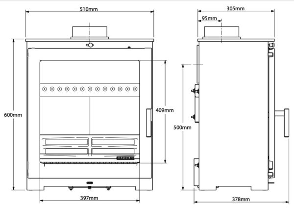 Portway Arundel XL Dimensions