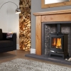 Flavel Rochester 5 Stove with polished silver trim