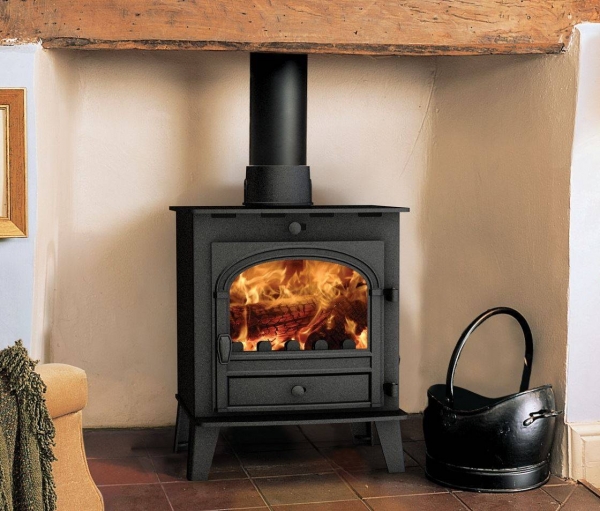 wood burning stove installation parkray consort 5 slimline