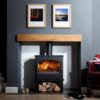 esse 100SE multifuel stove for sale with log store